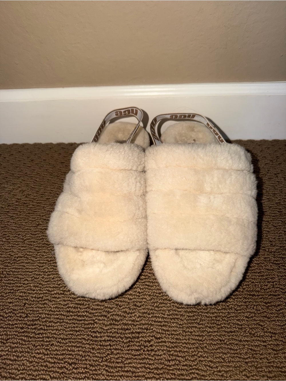 UGG Fluff Yeah Slides - Cream